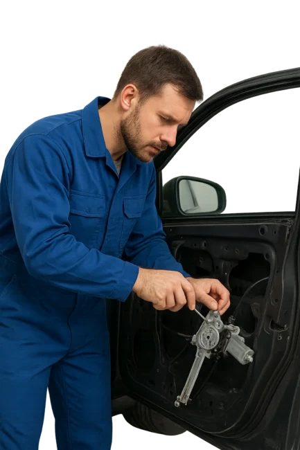 تعمیر شیشه بالابر خودرو